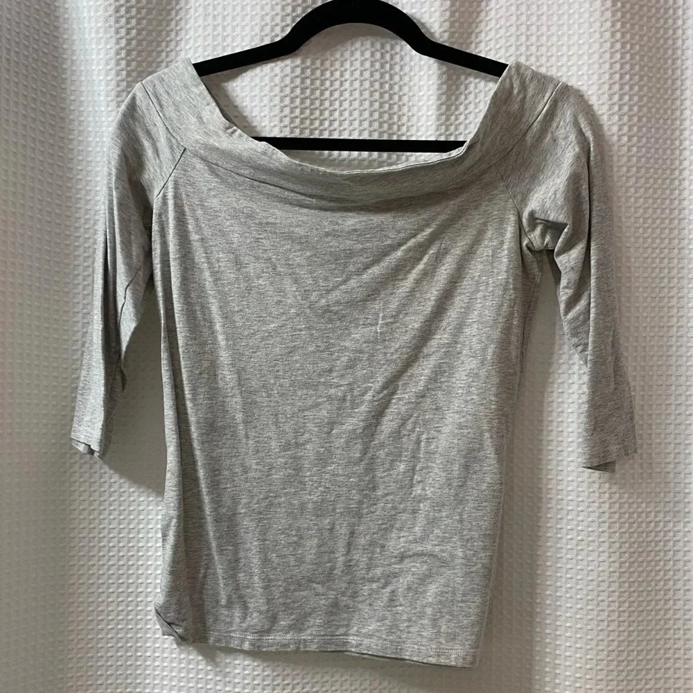NWOT LOFT Off the Shoulder Knit Top - Picture 5 of 5